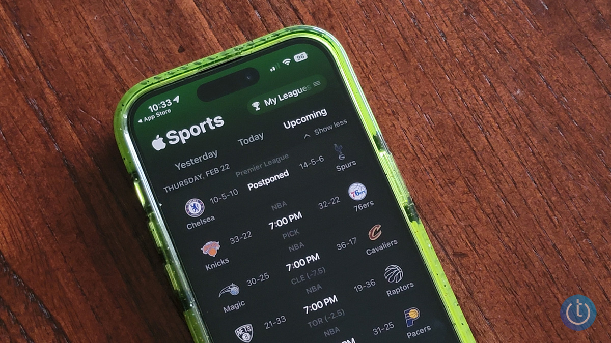 Apple Launches Apple Sports App for Sports Fans