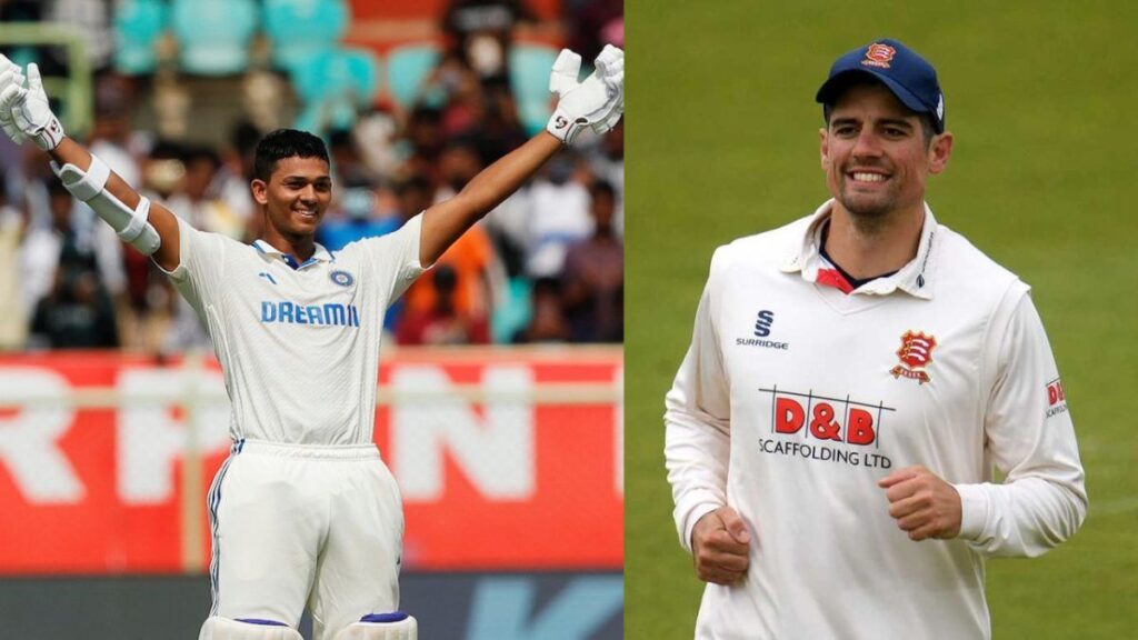 Alastair Cook Impressed by Yashasvi Jaiswal's Power-Hitting Skills