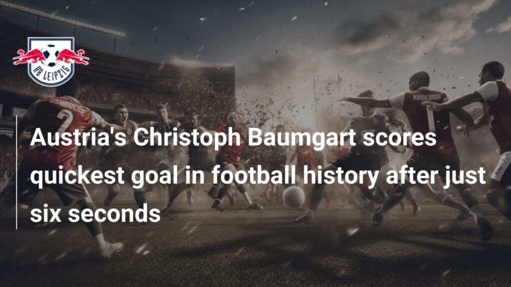 How Fast Did Christoph Baumgartner Score in the International Match?