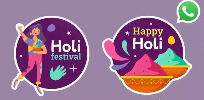 How to Download and Send Holi Stickers on WhatsApp