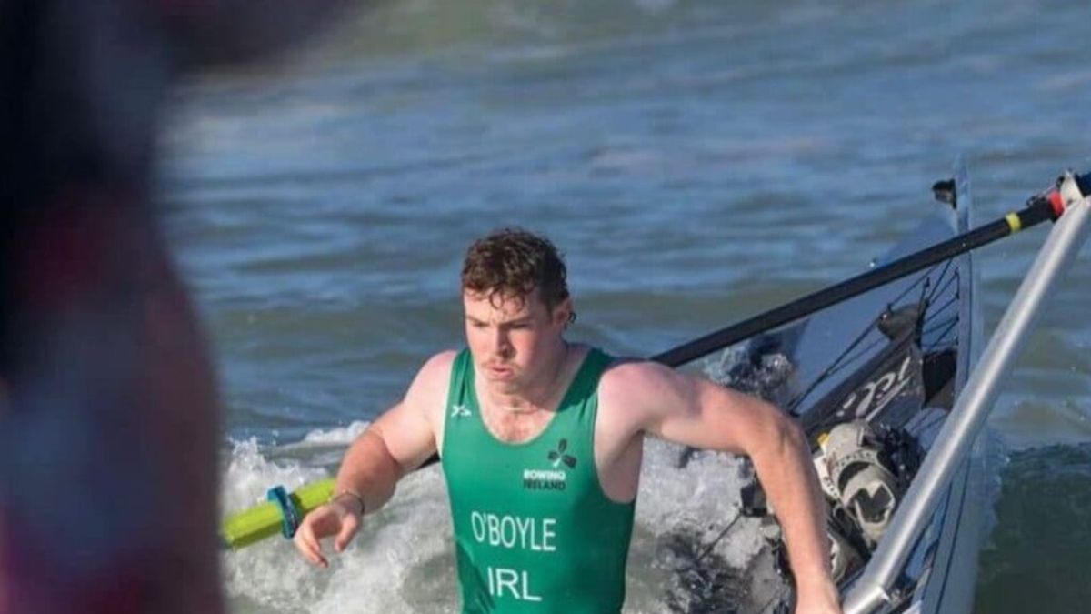 What are the upcoming events for Ireland's rowing team?