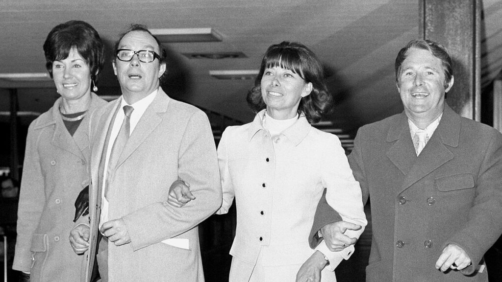 What were Joan and Eric Morecambe known for besides being married?