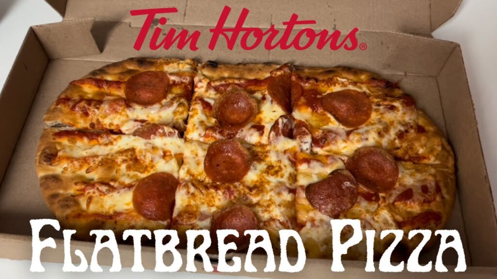 Customer Reactions to Tim Hortons Flatbread Pizza Launch