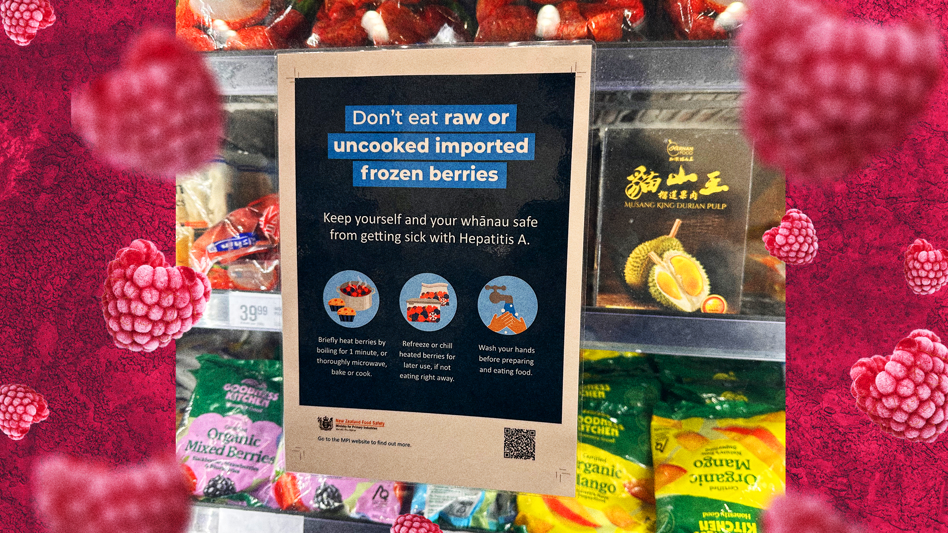 How Did New Zealand Food Safety Implement New Import Rules for Frozen Berries After the Hepatitis A Outbreak?