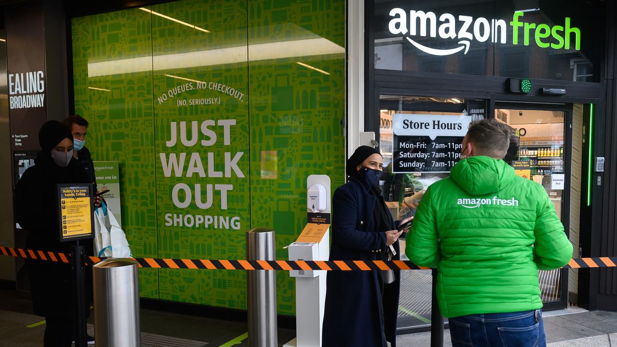 How could Amazon's Just Walk Out technology negatively impact the workforce in India?