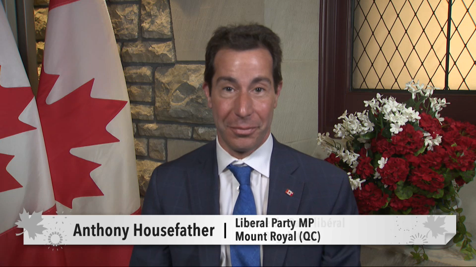 How did Anthony Housefather decide to remain in the Liberal caucus?