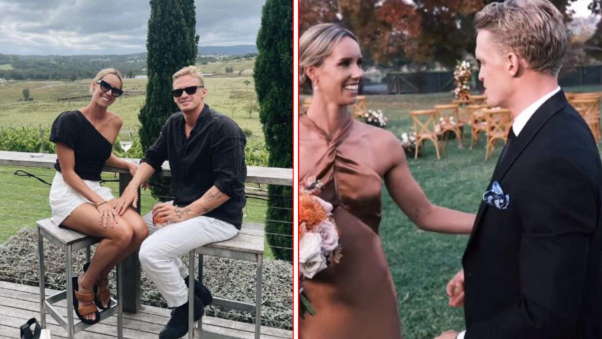 How did Emma McKeon and Cody Simpson mark their two-year anniversary?