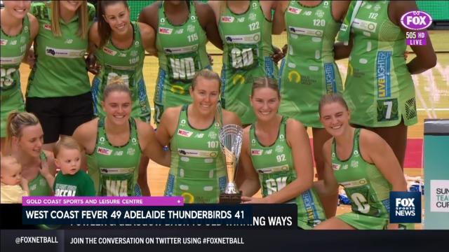 How did West Coast Fever's new list perform in their Super Netball season opener?