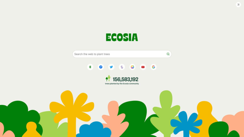 How does Ecosia's new browser generate green energy?