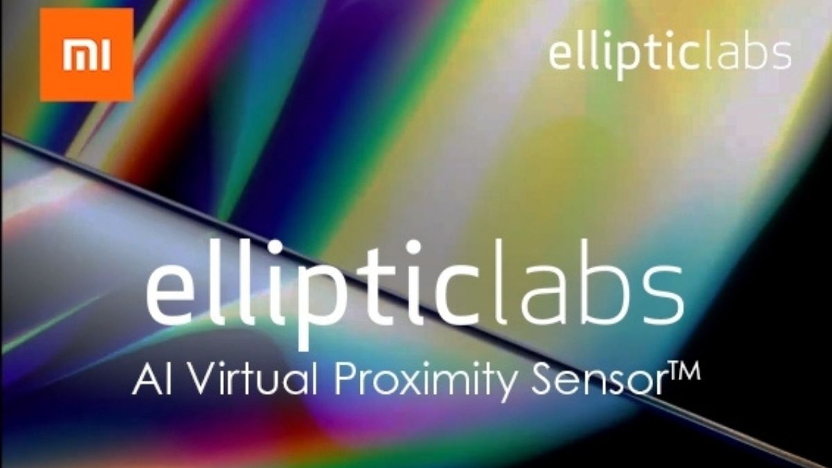 How does Elliptic Labs' AI Virtual Proximity Sensor work and what problem does it solve?
