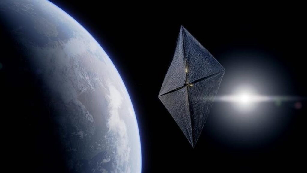 How does NASA's Advanced Composite Solar Sail System aim to redefine space travel?