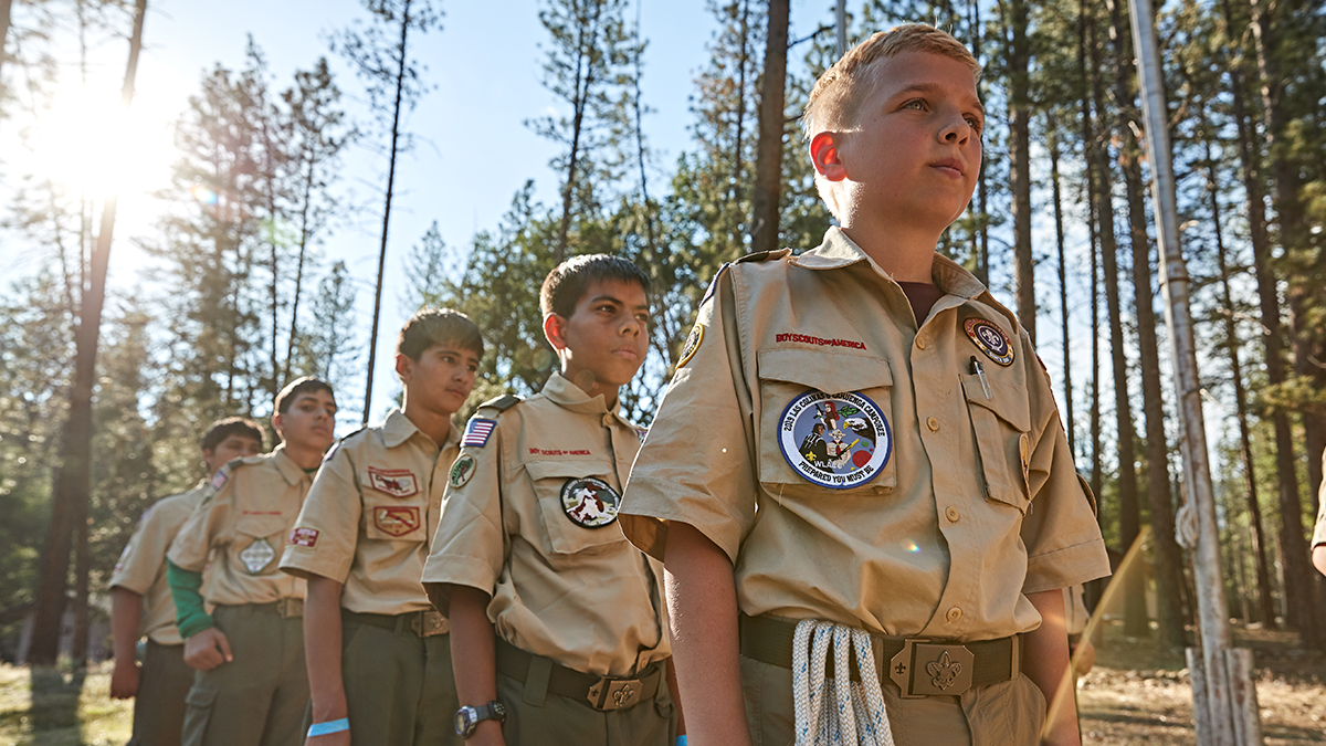 How does Scouting help in developing leadership skills in young individuals?