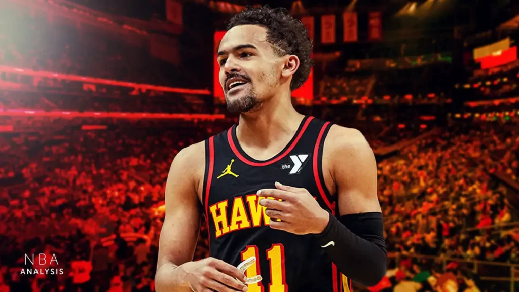 How is Trae Young preparing for the NBA play-in game despite injury setbacks and missing key players?