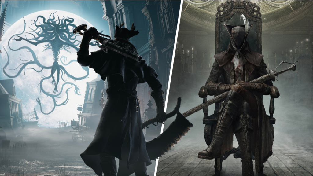 How were Bloodborne's Oedon Chapel reworked due to PS4's hardware limitations?