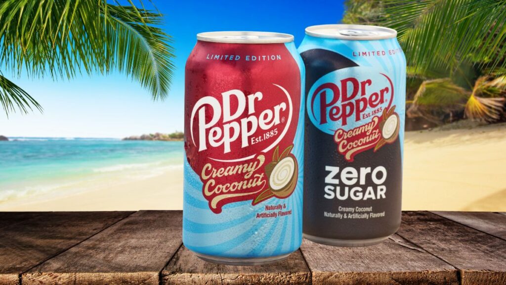 Introducing Dr Pepper Creamy Coconut