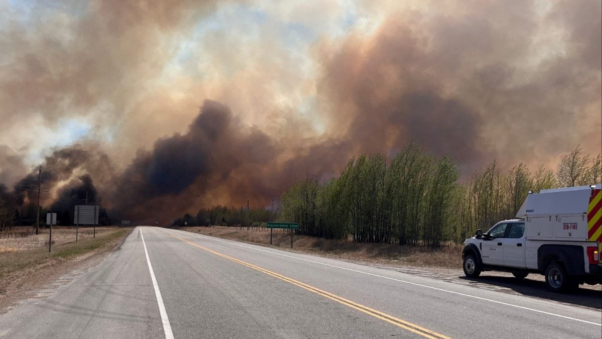TC Energy Pipeline Rupture Triggers Wildfire, Threatens Wildlife Near Edson, Alberta