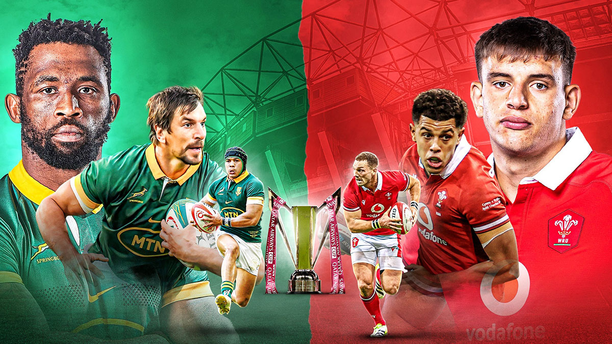 What are the dates and teams for Wales' 2024 Autumn Nations Series matches?