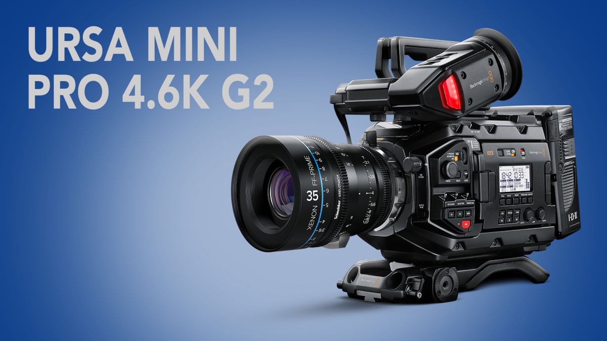 What features are offered by the Blackmagic URSA Cine 12K LF?