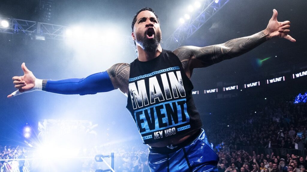 What is Jey Uso's son known for on social media?