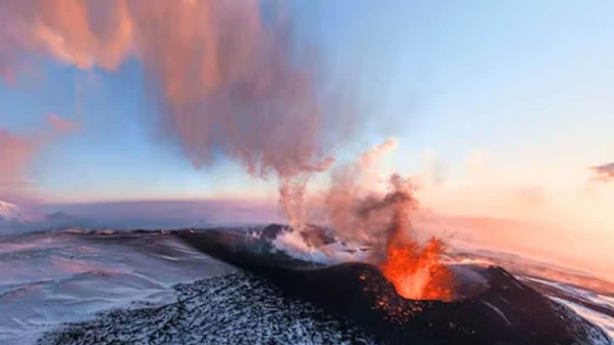 What is the scientific value of the gold dust emitted by Antarctica's Mount Erebus volcano?