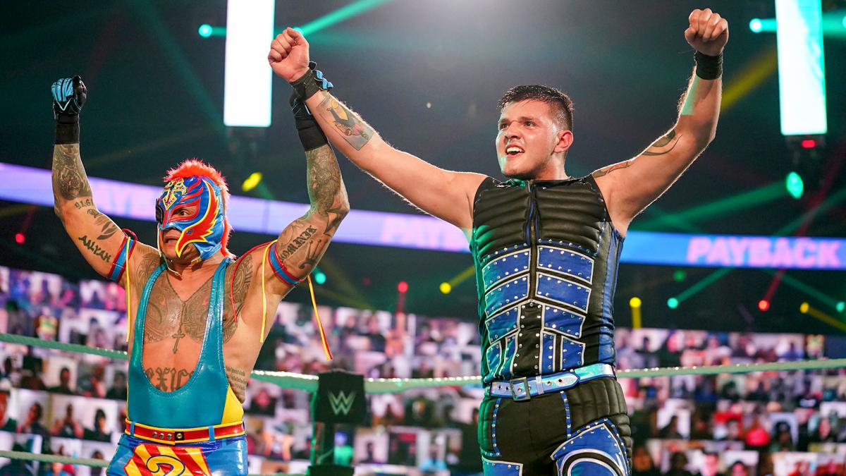 What is the extent of Dominik Mysterio's injury and when can he be expected to return to in-ring action?