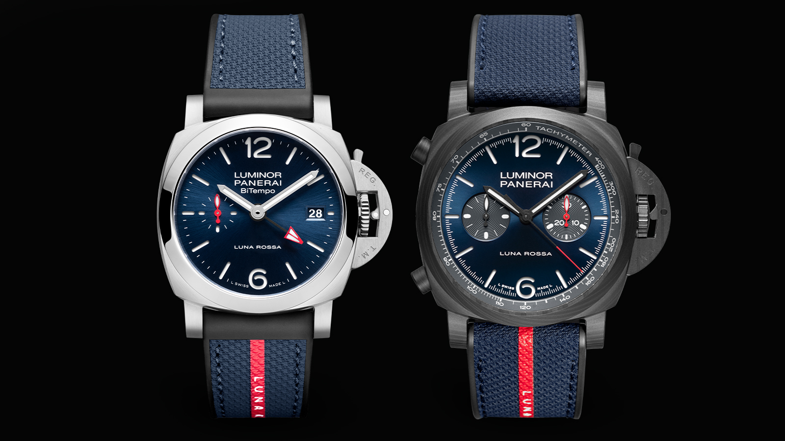 What is the significance of Panerai's partnership with the Luna Rossa Prada Pirelli team and the America's Cup in their latest collection?