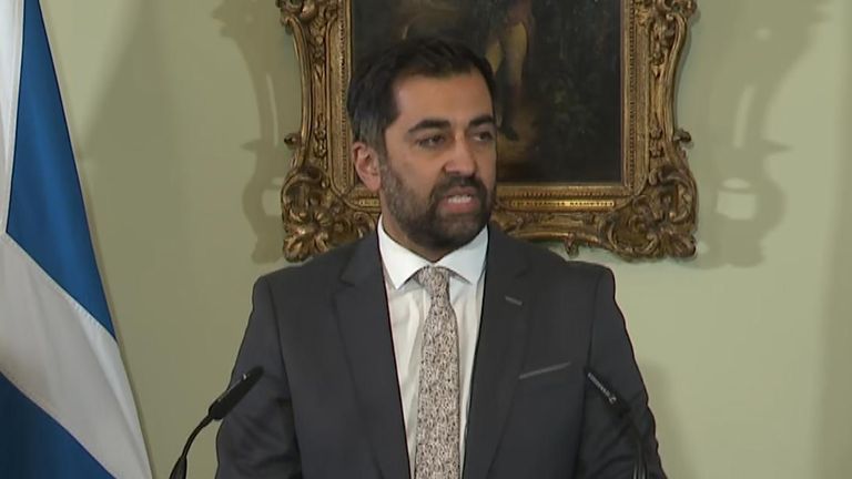 What led to Humza Yousaf's resignation as Scottish First Minister?
