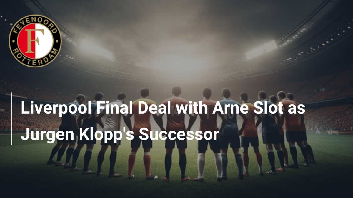 What sets Arne Slot apart as a potential successor to Klopp at Liverpool?