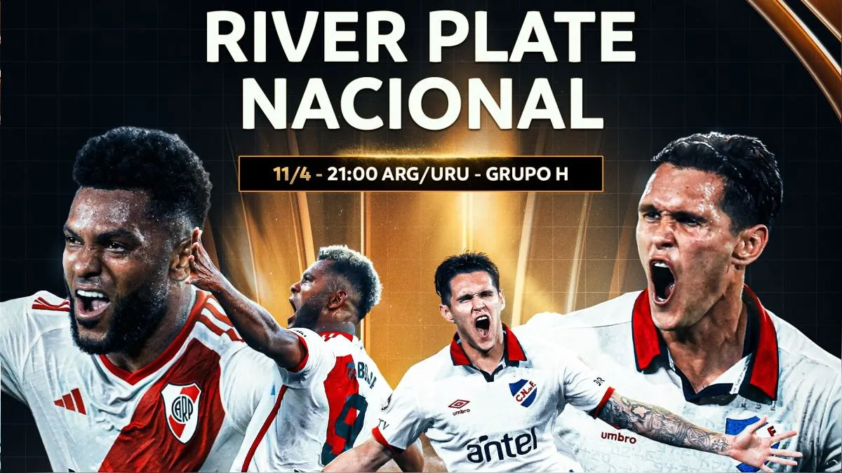 What team is the favorite to win in the River Plate vs Nacional match?