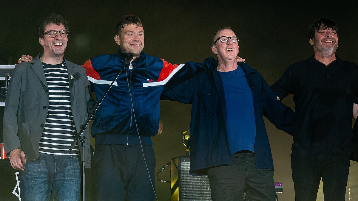 Why did Damon Albarn have doubts about performing at Wembley?