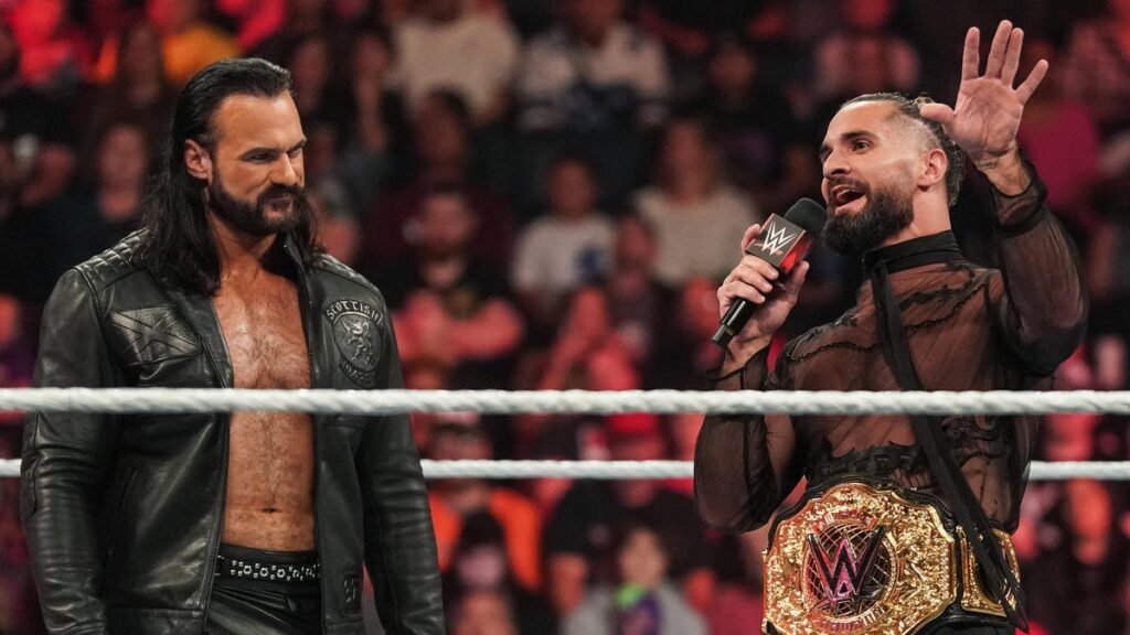 Why was Seth Rollins surprised by Roman Reigns' presence on RAW?