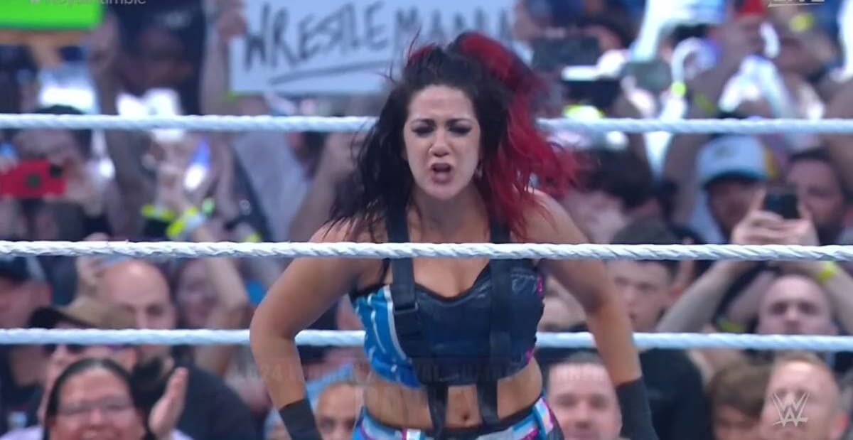 Why won't Bayley be walking out to a live performance by Paramore at WrestleMania 40?