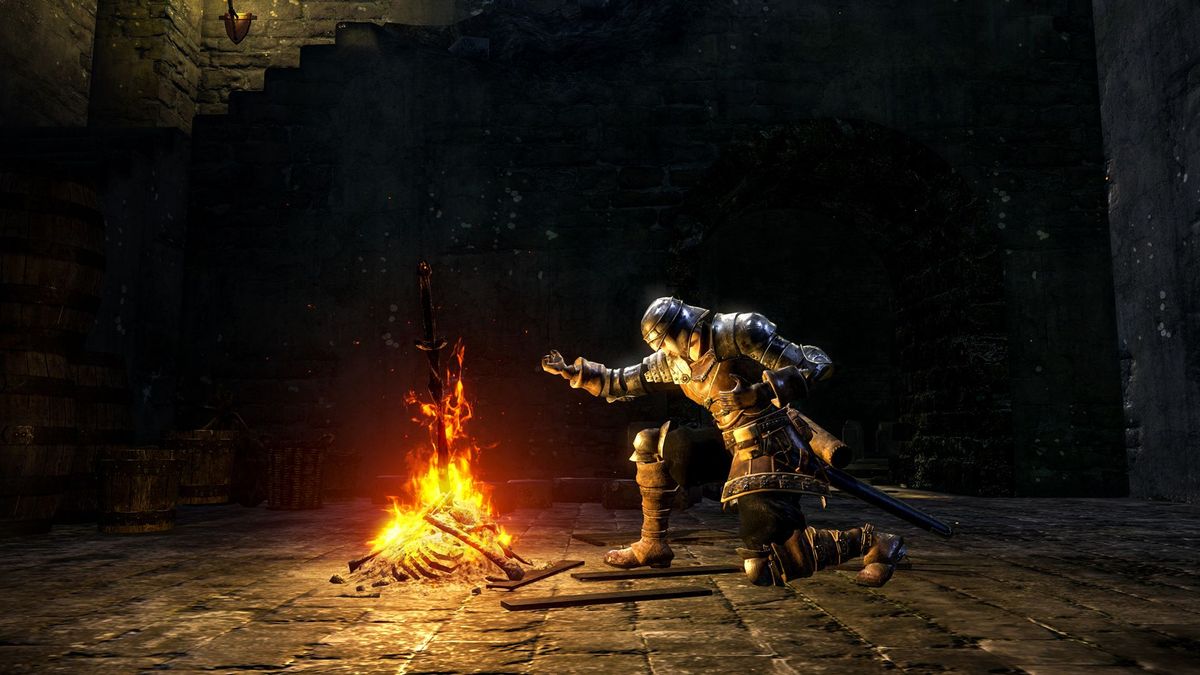 How Do Bonfires Contribute to the Sense of Progress and Safety in FromSoftware Games?