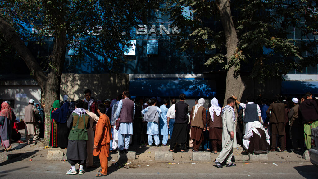 How is the World Bank aiding Afghanistan amidst humanitarian crisis and economic challenges?