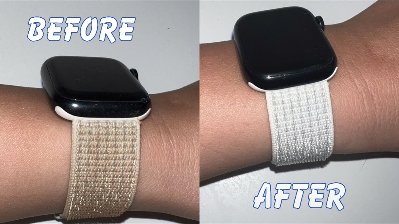 How to safely clean smartwatch bands at home?
