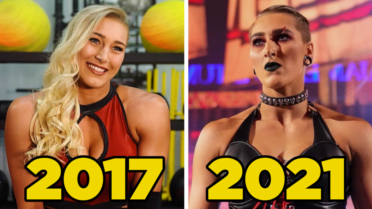 Rhea Ripley's WWE Transformation