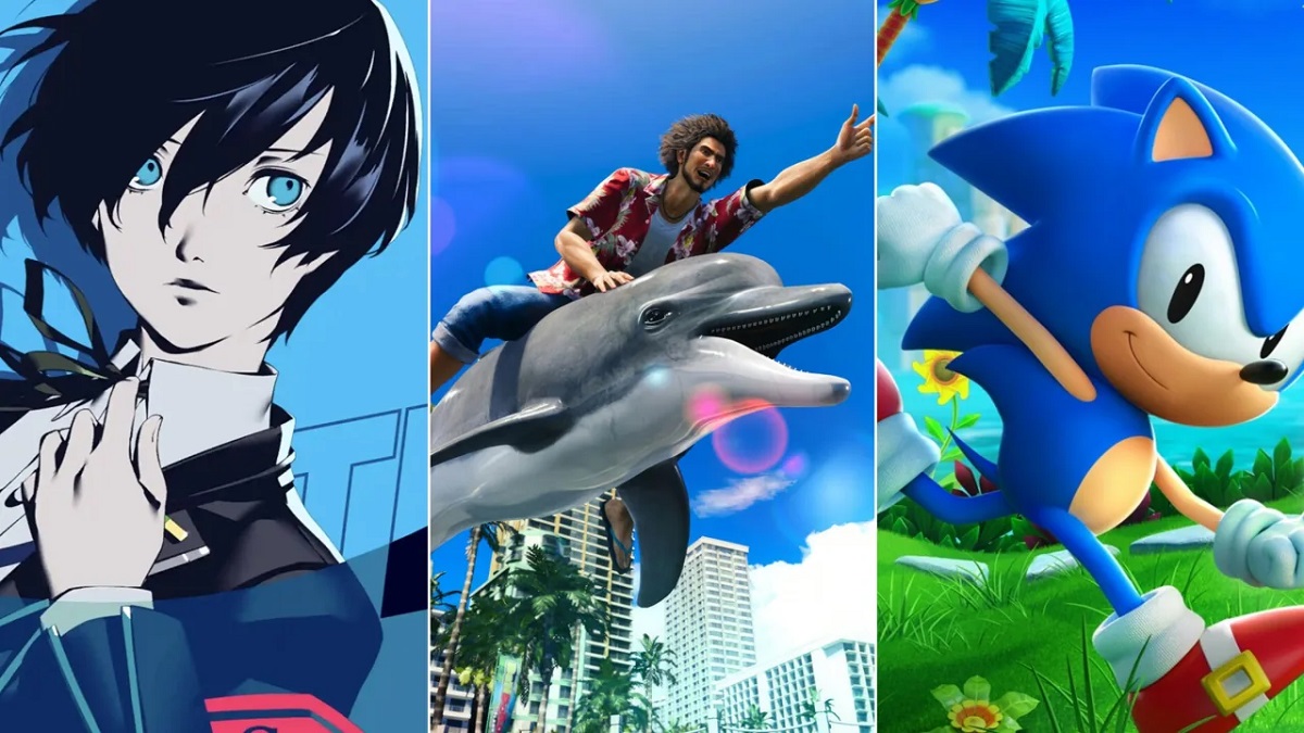 What are the plans of Sega for annual releases of Persona, Sonic, and Like a Dragon series? How does Sega plan to achieve this goal?