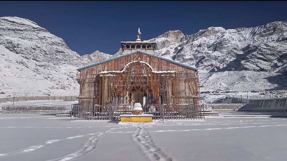 What are the darshan timings at Kedarnath Dham according to the article?