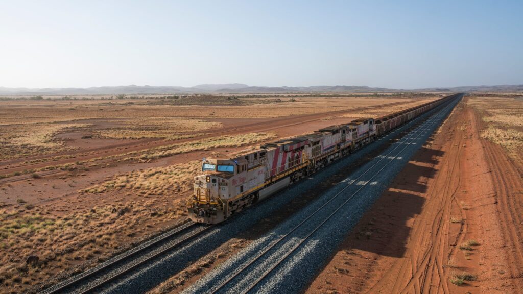 What caused the Rio Tinto iron ore train to derail near Karratha?