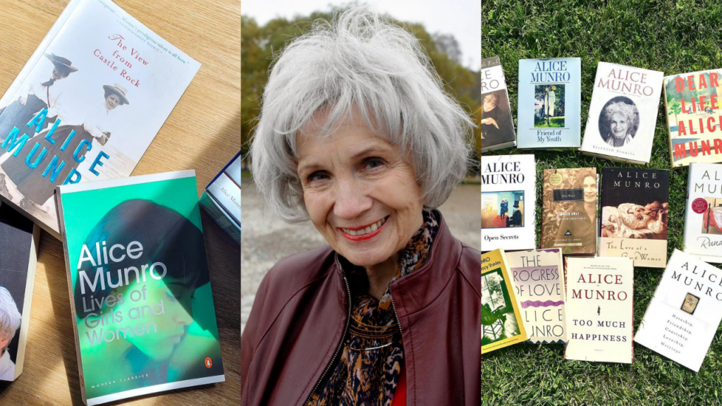 What influenced Alice Munro to start writing short stories and why did she never switch to writing novels?