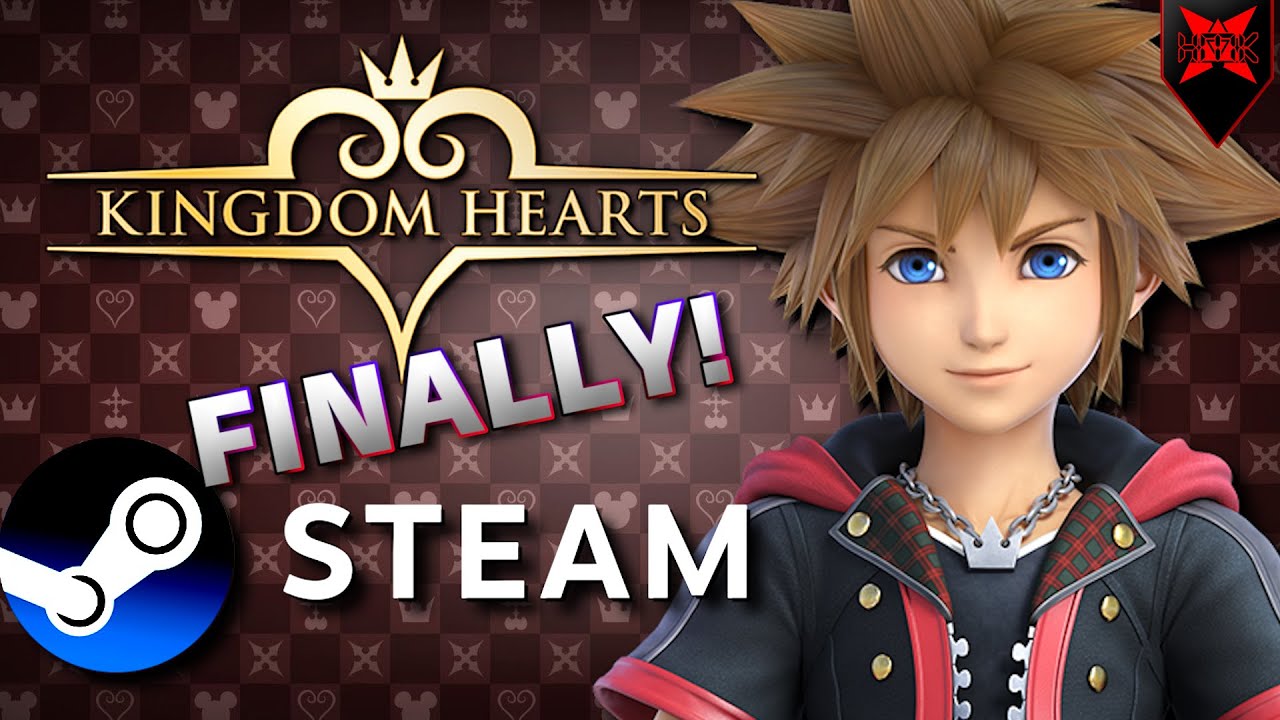 What is the release date of the Kingdom Hearts series on Steam and what bundle options are available?