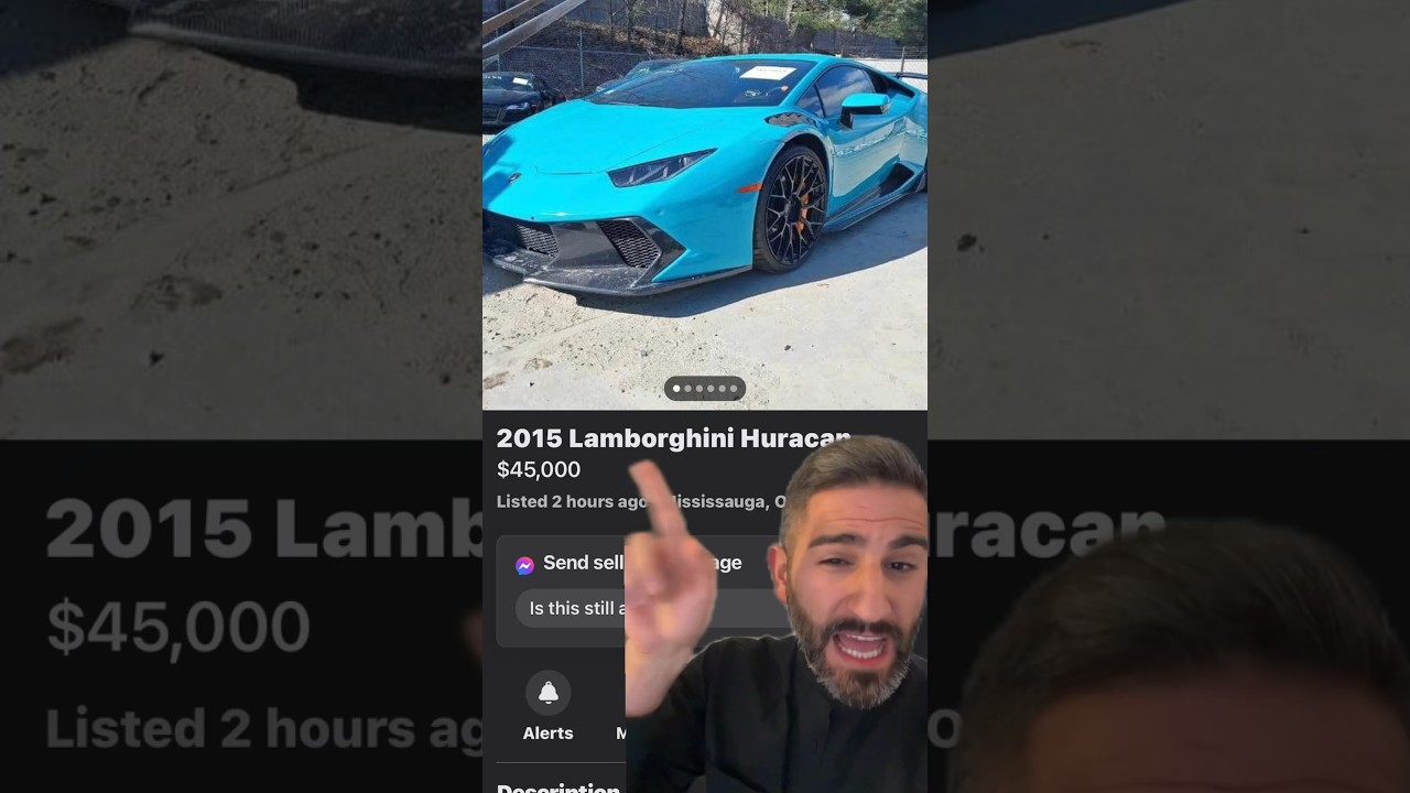 Cracking the Case of the $35,000 Lamborghini Gallardo Listing on Facebook Marketplace