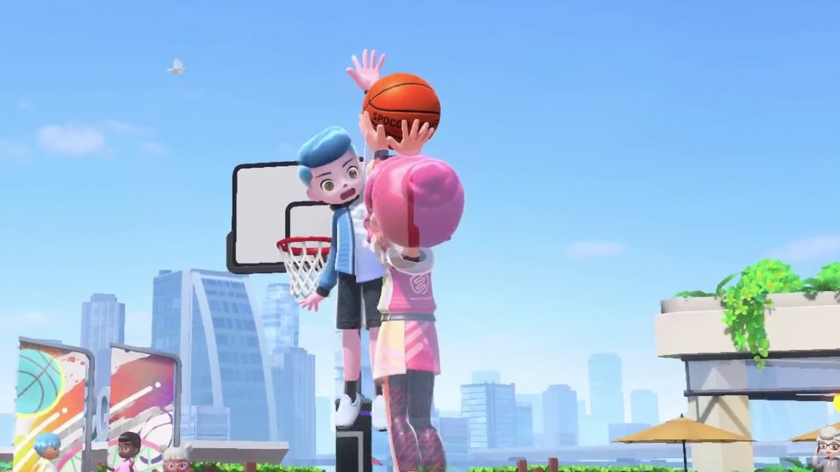 Master the Solo Three-Point Challenge in Nintendo Switch Sports Basketball