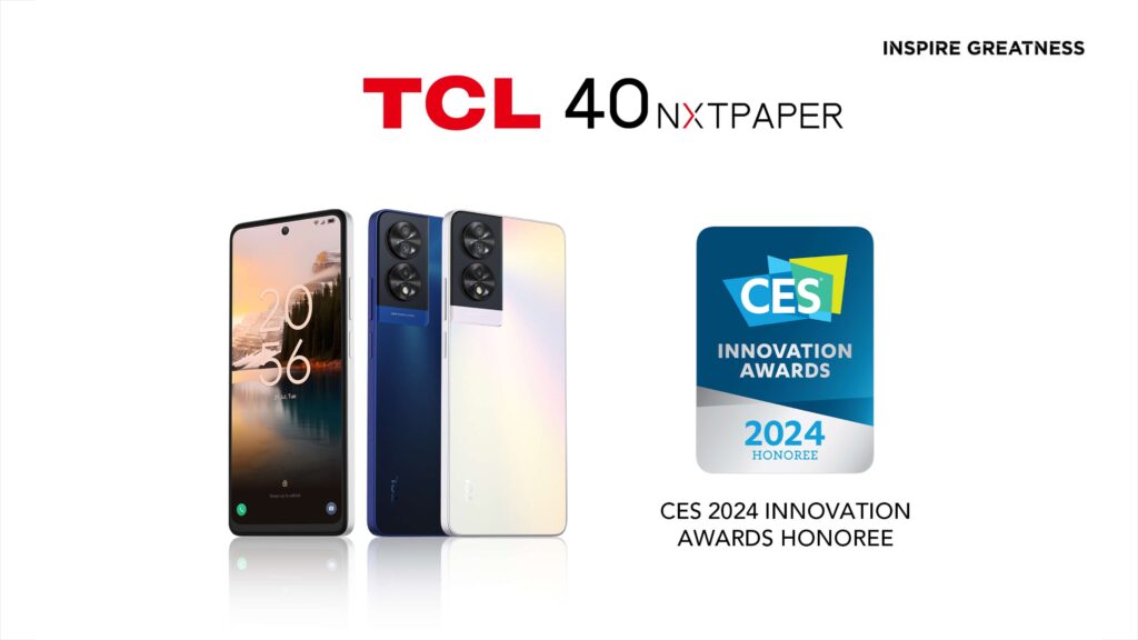 TCL Unveils Eye-Friendly NXTPAPER Smartphones in the USA