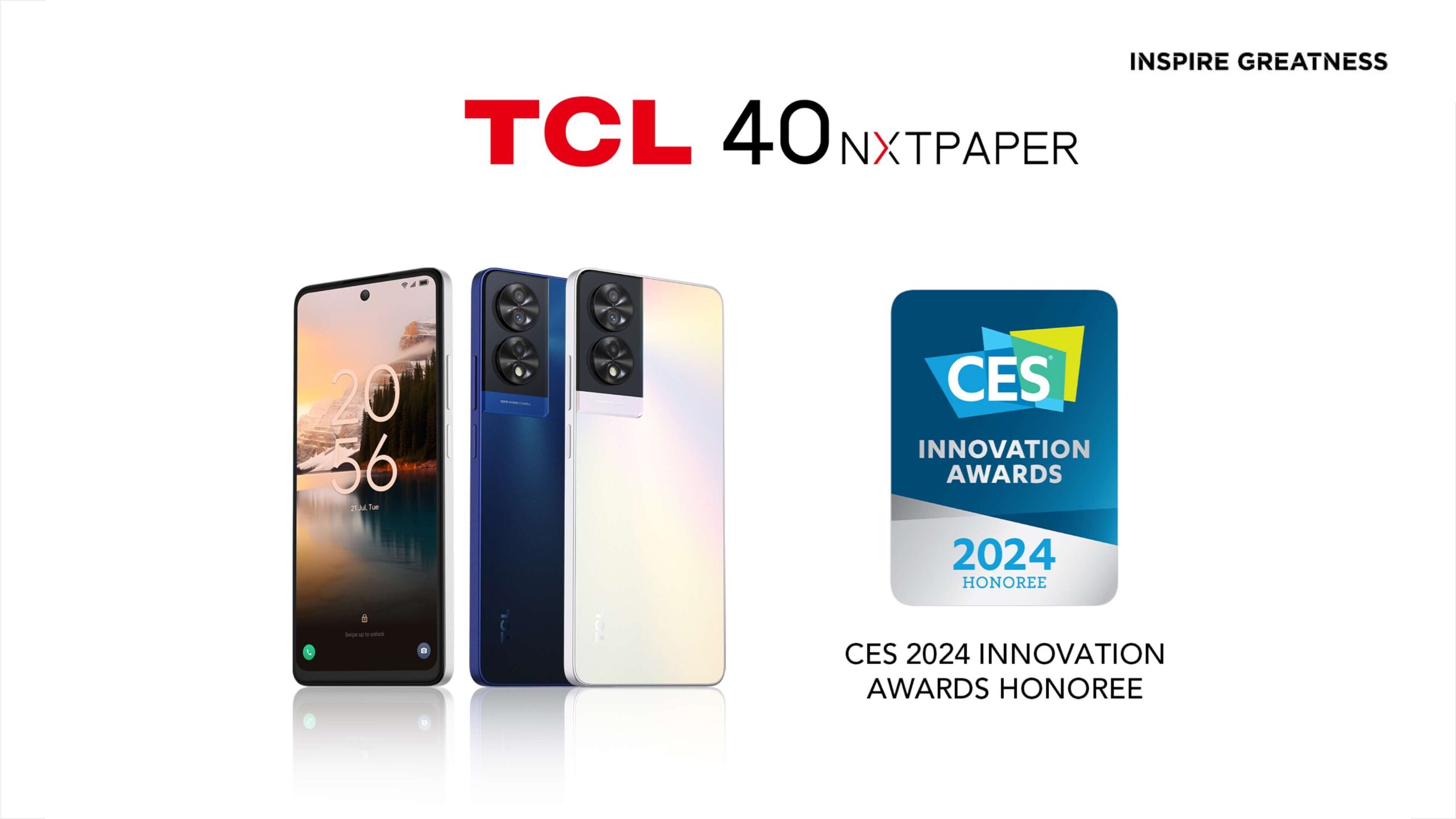 TCL Unveils Eye-Friendly NXTPAPER Smartphones in the USA