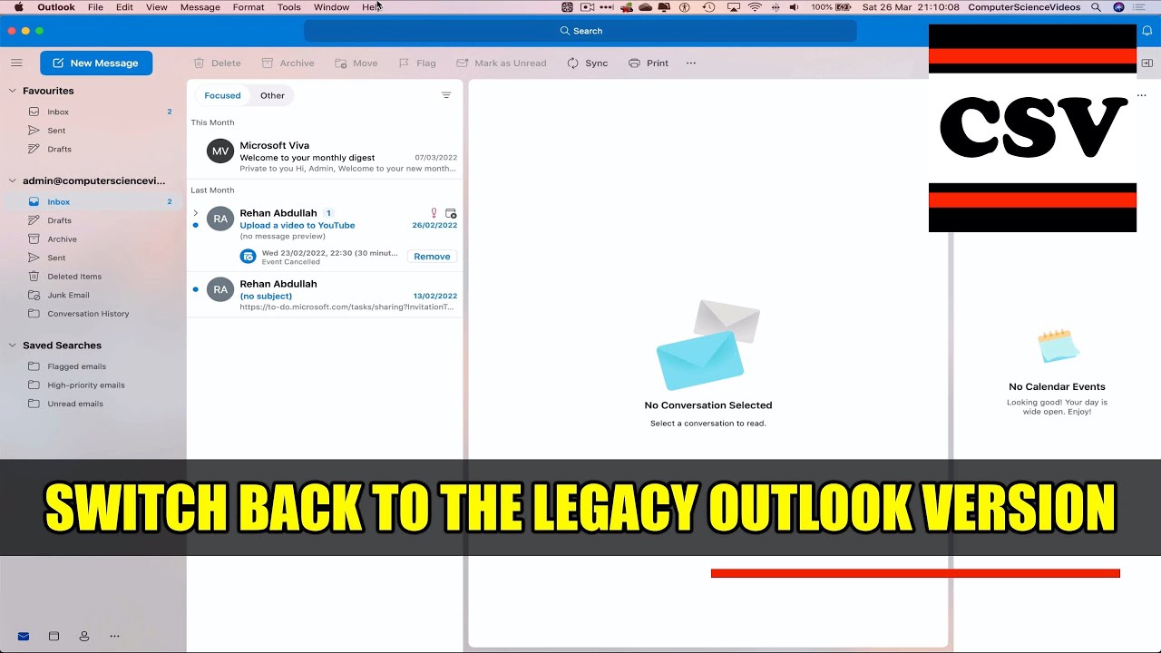 Transitioning Back to Windows Mail and Calendar Apps