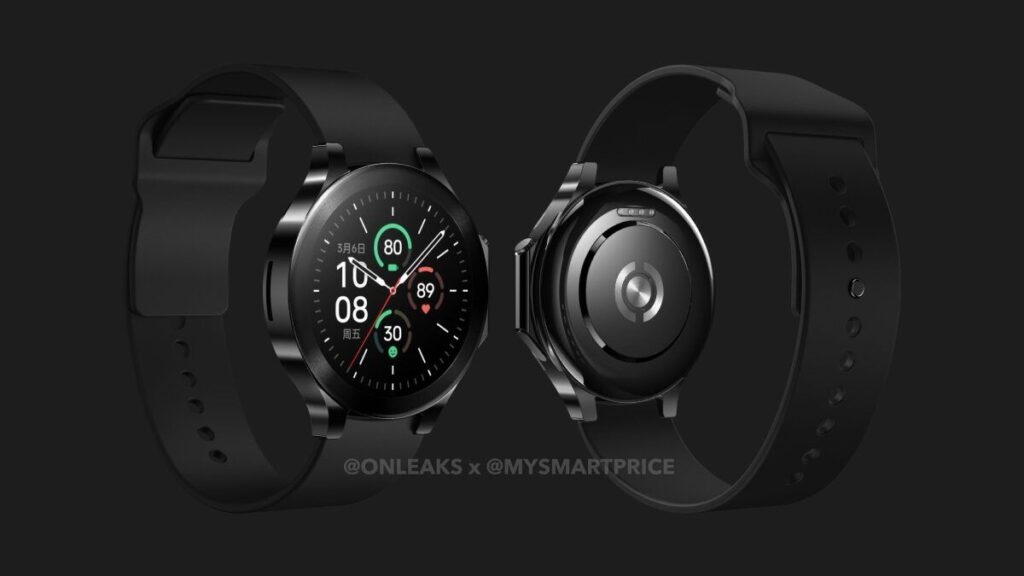 What are the key features of the OnePlus Watch 2R, especially in terms of design and battery life?