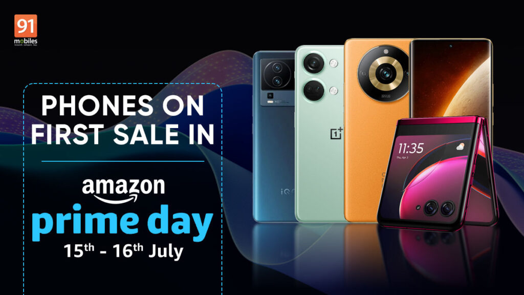 What are the top smartphone deals under Rs. 20,000 during the Amazon Prime Day sale?